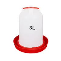 Grande usine vendant des mangeoires et abreuvoirs à poulet 3L/mangeoires et abreuvoirs à volaille, auge/mangeoires et abreuvoirs à poulet