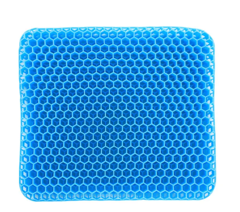 factory supply Orthopedic Comfort Office Chair Gel Seat Cushions Cooling Honeycomb Gel Seat Cushion