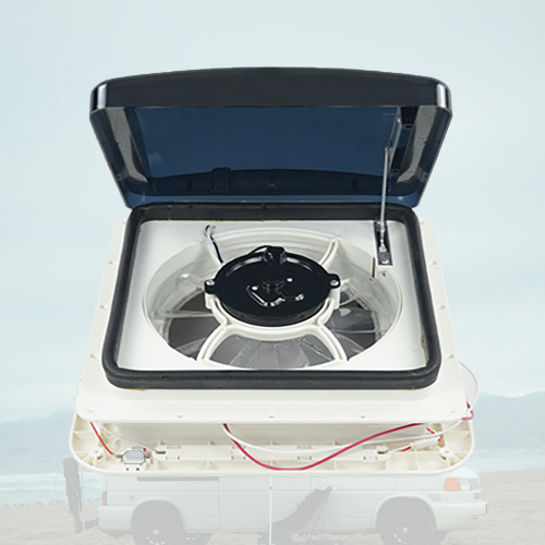 New Arrival 360*360mm RV Roof Hatch with LED Light Advanced Ventilation System Manufactured in China