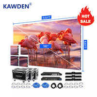 Pantalla LED de Alquiler para Interiores/Exteriores P3.9 a Todo Color, 500x1000mm, Resistente al Agua, Video Wall con HDR10+ 8K para Conciertos y Eventos