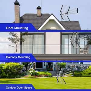 Công cụ cài đặt miễn phí có thể gập lại dặm Long Range HD <span class=keywords><strong>TV</strong></span> Antena kỹ thuật số trên không khuếch đại UHF VHF ngoài trời HDTV ăng-ten <span class=keywords><strong>TV</strong></span> - Product Image 4