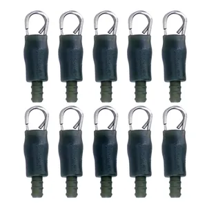 Lot <span class=keywords><strong>de</strong></span> 10 connecteurs d'alimentation Hirisi pour la pêche, perles à changement rapide pour montages à cheveux, équipement <span class=keywords><strong>de</strong></span> pêche <span class=keywords><strong>en</strong></span> <span class=keywords><strong>eau</strong></span> <span class=keywords><strong>douce</strong></span> AH231 - Product Image 4
