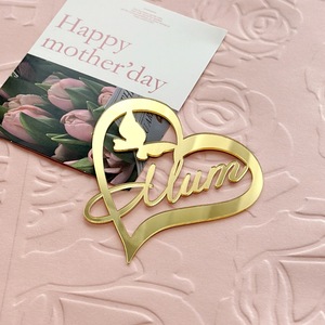 Decoración de Pastel Acrílica para el Día de la Madre con Miel y Dulzura, Adorno de Pastel para el Día de la Madre, Decoración de Pastel de Plástico Estilo Ins - Product Image 6