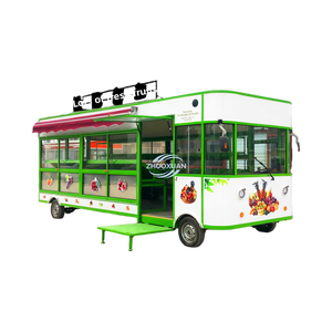 Chariot à hot-dogs personnalisable, chariot de vente mobile multifonctionnel pour les commerces de rue - Product Image 3