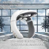 Masseur électrique pour le cou Xuannuo H99 2024, best-seller, mini, sensation de toucher réel, blanc