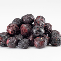 OEM Gedroogde Blauwe Bosbessen Hele Vruchten Kattenbrokjes Natuurlijke Antioxidanten Rijke Snack Zonder Toevoegingen Fabrieksgroothandel