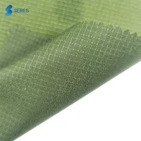Tissu Oxford imperméable 100% polyester 250D Ripstop enduit de PU pour doublure de veste de pluie, sac, tente, sac de plongée en plein air