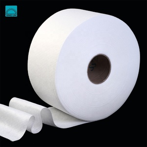 [Mẫu miễn phí] Sơn Đông xinglin 50 Viscose 50 Polyester spunlace không dệt vải 60g mô hình dập nổi tùy chỉnh chiều rộng - Product Image 4