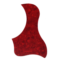 Perle écaille de tortue auto-adhésif guitare acoustique pickguard conseil plaque à gratter guitare pick guard pour guitare pièces de rechange