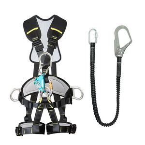 Adjustable Safety Rope Full Body Outdoor Rock Climbing Safety <strong>Harness</strong> Easy to Use Belt Mountaineering Equipment - Product Image 4