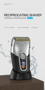 Cortadora de pelo eléctrica profesional de doble hoja SH-7116, recargable con carga USB, afeitadora de peluquería <span class=keywords><strong>para</strong></span> hombres - Product Image 4