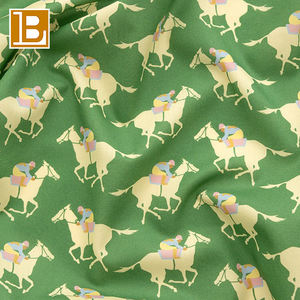 BILU 2026 Tela de Algodón 100% Tana Lawn con Estampado de Caballo del Zodiaco, Diseño Novedoso, para Ropa Infantil - Product Image 4