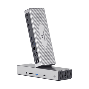 Station d'accueil <span class=keywords><strong>Thunderbolt</strong></span> 4 en vente directe d'usine, station d'accueil à quatre écrans 16 en 1, alimentation 98W, <span class=keywords><strong>Thunderbolt</strong></span> 4 	 Hub - Product Image 1