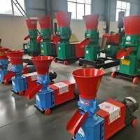 Machine à granulés d'aliments pour animaux diesel à usage domestique et personnel pour petits animaux, poissons, porcs, canards, poulets et bovins
