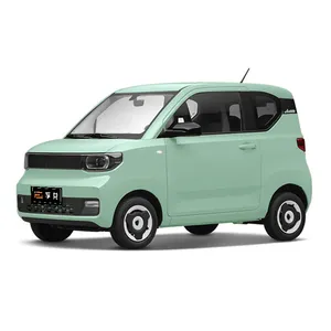 Nova energia veículos wuling mini ev 3-porta 4 lugares carro elétrico hatchback feitos na china alcance 120km com ar condicionado
