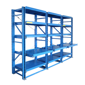 Système de rayonnage industriel robuste à 5 niveaux en acier pour outils, avec protection contre la corrosion - Product Image 1