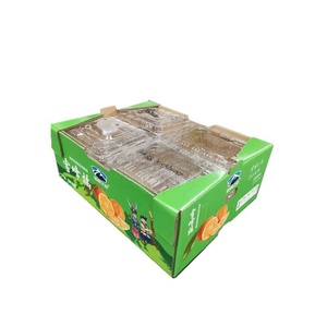 Kraft <span class=keywords><strong>carton</strong></span> sóng hiển thị các tông Trái cây đóng gói bao bì thực phẩm bơ hộp với biểu tượng tùy chỉnh cho các loại rau - Product Image 6