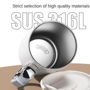 Nuova Tazza Termica Riutilizzabile da 250ml per Caffè, Stile Invernale 2025, in Acciaio Inossidabile Isolato - Product Image 4