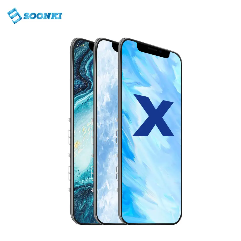 Incell-pantalla lcd de reemplazo para iphone X, pantalla lcd a color para iphone X, ekran