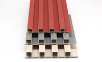 Panneaux décoratifs en bois de bambou WPC écologiques et imperméables de 160 mm, fournis par l'usine, pour les murs intérieurs, les salons, les écoles, les hôpitaux