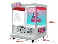 Distributeur automatique de capsules de jouets Gacha, direct usine, avec monnayeur, pour figurines d'anime de 75-100 mm, idéal pour les salles de jeux