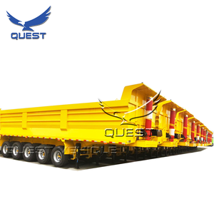 Jonc Bauxite — <span class=keywords><strong>camion</strong></span>-<span class=keywords><strong>benne</strong></span> de transport, à décharge arrière, semi-remorque, <span class=keywords><strong>5</strong></span> et 6 axes, en promotion - Product Image 3