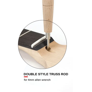 ขายดี! คอกีตาร์แบบ C รูปทรงซาติน 22 เฟรต ทำจากไม้เมเปิลแคนาดา แบบ Bolt-on สำหรับขาย - Product Image 2