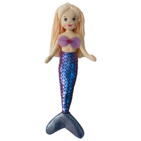 Poupée Sirène en Peluche Douce et Magnifique de 45 cm, Jouet Personnalisé pour Petites Filles, Très Demandée