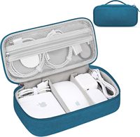 Estuche de Transporte Electrónico Directo de Fábrica, Bolsa Organizadora de Cables Portátil para Viajes, para Cables, Cargadores, Baterías Externas, Ratón