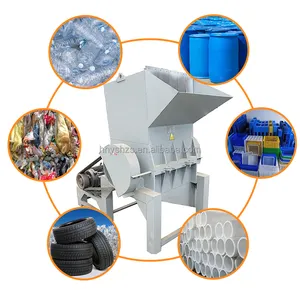 recycled 5 gallon pc plastic washer and crusher production line plastic crusher machine plastic crushing machines