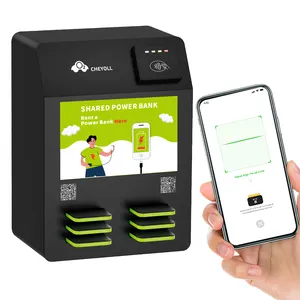 Carregador portátil inteligente para restaurante, máquina de venda automática de aluguel e compartilhamento de estoque de energia, equipamento pos portátil