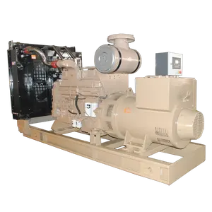 Factory High Quality 450kw 3 Phase 400V Brushless Alternator Water Cooled Silent Diesel Generator Set 550 Kva