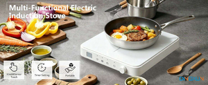 Cuisinière à <span class=keywords><strong>induction</strong></span> portable 2000W à brûleur unique, commande tactile, <span class=keywords><strong>plaque</strong></span> en platine étanche, OEM pour usage domestique et commercial - Product Image 3