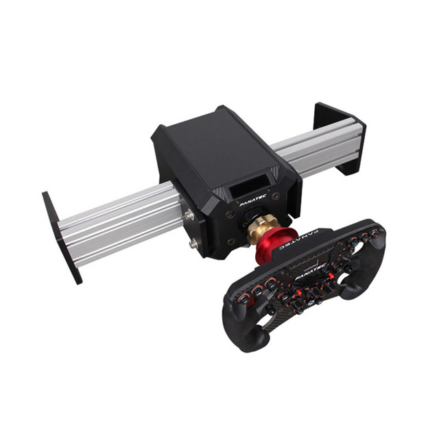 Yueshen T Slot Black Anodized Racing Simulator Cockpit Aluminum Profile Seat Mount for DD1 2 Steering Wheel Base Sim Racing Rig