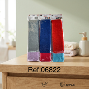 Chiffon rectangulaire multi-usages en microfibre MNJ pour le nettoyage domestique, lot de 12 pièces, Réf. 06822 - Product Image 3