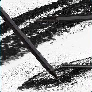 Gỗ Màu Đen Hình Lục Giác Hb 2B Bút Chì Học Sinh Tiểu Học Phác Thảo Trẻ Em Vẽ Bút Chì Với Tẩy Bán Buôn - Product Image 3