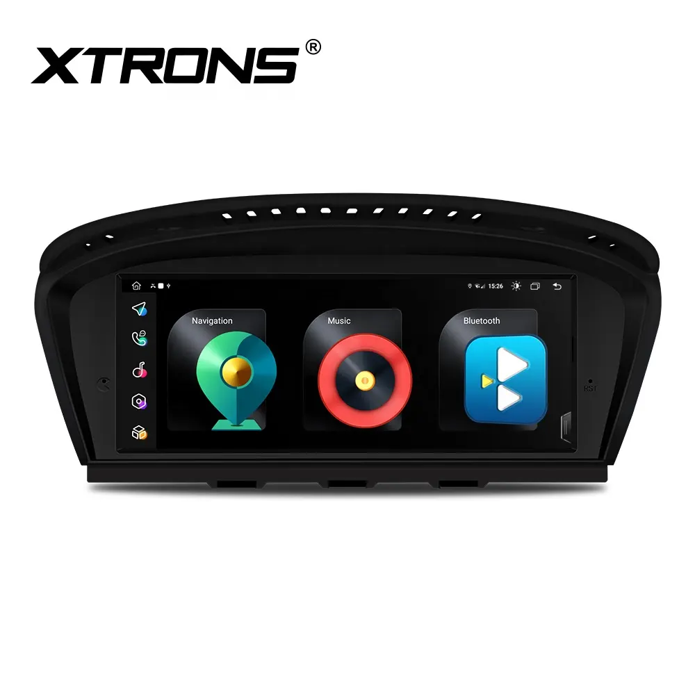 XTRONS 8.8 ''Android 12カーラジオ (BMW 3シリーズ用) E90 E91 E92 E93 Android GPSナビゲーションシステム、カーDVDプレーヤー