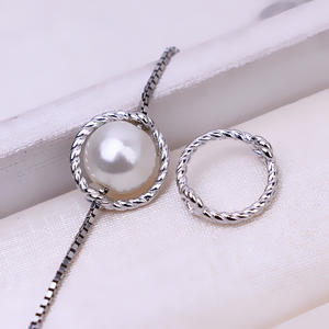 Accessoires en argent S925 pour la création de bijoux, perles, boucles d'oreilles creuses en forme de beignets frits, style coréen, accessoire 2805 - Product Image 3