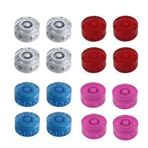 Bouton de commande de guitare en gros d'usine matière plastique bouton de guitare de style LP coloré - Product Image 3