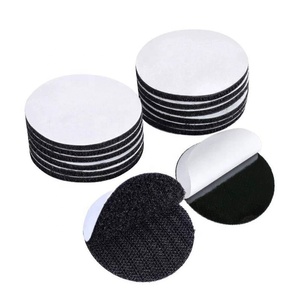 ナイロン粘着ファスナー自己適用粘着バックコインハイフォースフックとループドット衣服用アクセサリーファスナーテープ - Product Image 2