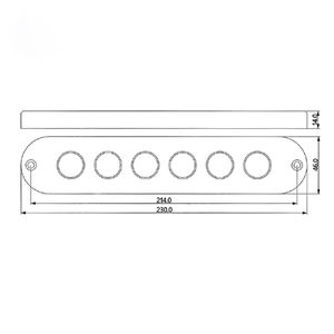 Parete Montu Led luci subacquee impermeabili per barca Yacht Dock Pool - Product Image 5