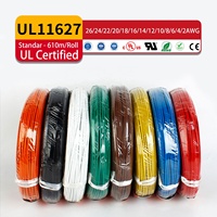 Kabel Tembaga Berlapis Timah PVC AWM UL11627 untuk Industri Penyimpanan Energi dan Pengkabelan Internal, Ukuran 26~4/0AWG, 2000V, 105°C