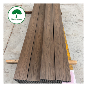 Planche <span class=keywords><strong>de</strong></span> terrasse composite imperméable et antidérapante, imitation bois, WPC, finition noyer vieilli, pour cour et patio extérieur - Product Image 1