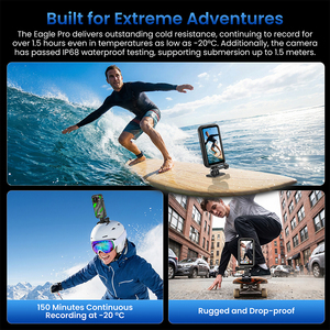 LAGENIO Eagle Pro, Mini Cámara de Acción de 4 Pulgadas, Venta al Por Mayor, OEM, 48MP, Resistente al Agua IP68, Teléfono Inteligente Robusto con Android 16 <span class=keywords><strong>y</strong></span> 5G - Product Image 2