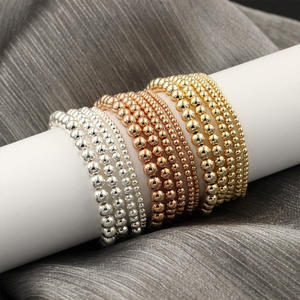 Premium Real 14K Gold Filled Spacer <strong>Beads</strong> for Permanent Jewelry Making Anti Tarnish S925 <strong>Silver</strong> <strong>Beads</strong> - Product Image 6