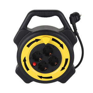 Tambour d'<span class=keywords><strong>enrouleur</strong></span> de câble électrique de <span class=keywords><strong>prix</strong></span> usine bobine de rallonge de prise de Type allemand - Product Image 1