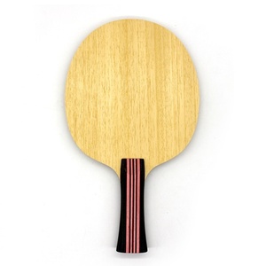 Pala de Ping Pong Sanwei CS 5PLY de Madera Pura, Raqueta de Tenis de Mesa con Mango Largo ITTF - Product Image 5