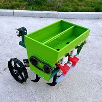 Vente chaude Micro Motoculteur Planteur Cultivateur Semoir Engrais Blé Maïs Soja Planteur Petit Tracteur Semoir