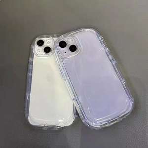 Per iPhone 14 13 12 11 Pro Max XSmax XR X <span class=keywords><strong>XS</strong></span> 7 8 Plus custodia protettiva antiurto in TPU trasparente per cellulare - Product Image 1