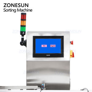ZONESUN ZS-MD210-6 Máquina Clasificadora de Pesaje Automática de Alta Precisión con 6 Cabezales, Báscula de Banda Transportadora en Línea, Rechazadora y Verificadora de Peso - Product Image 2